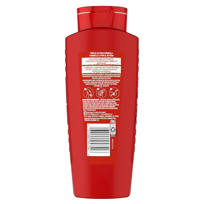 Old Spice Refreshing 2-in-1 Hair & Body Wash Conditioner for Men, High Endurance, 3X Defense, 24/7 Shower Fresh with Lasting Scent, Scented, 24 oz