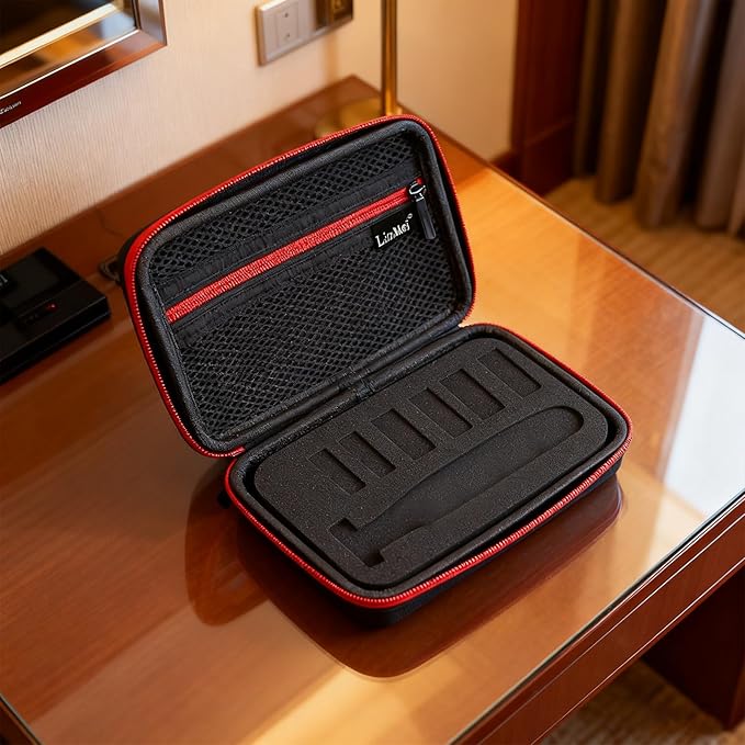 LinMei Travel Shaver Case Compatible with One Blade QP2724/90 QP2834/70 QP2630/72 Hybrid Electric Trimmer Hard Portable Storage Carrying Case for Shavers and Accessories