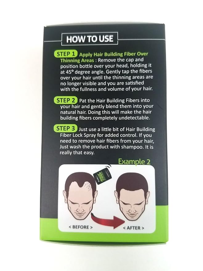 Magic Fiber Hair Building Fiber - Full Hair Instantly - Dark Brown