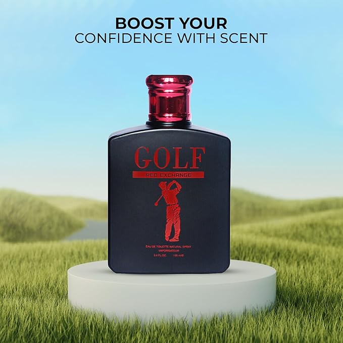 Men's Cologne Golf Set Wonderful Multi Scent Eau de Toilette Natural Spray Men's Perfume For all Day Used 100ML Each Bottle(4 PCS)