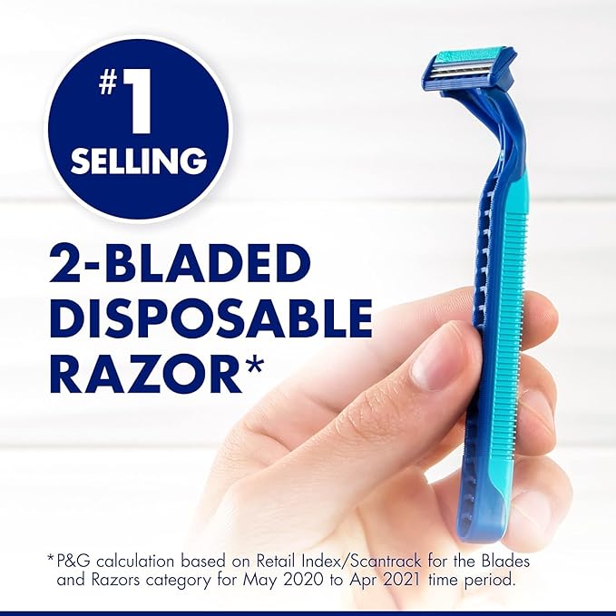 Gillette Mens Sensor 2 Plus Disposable 10 Count (2 Pack)