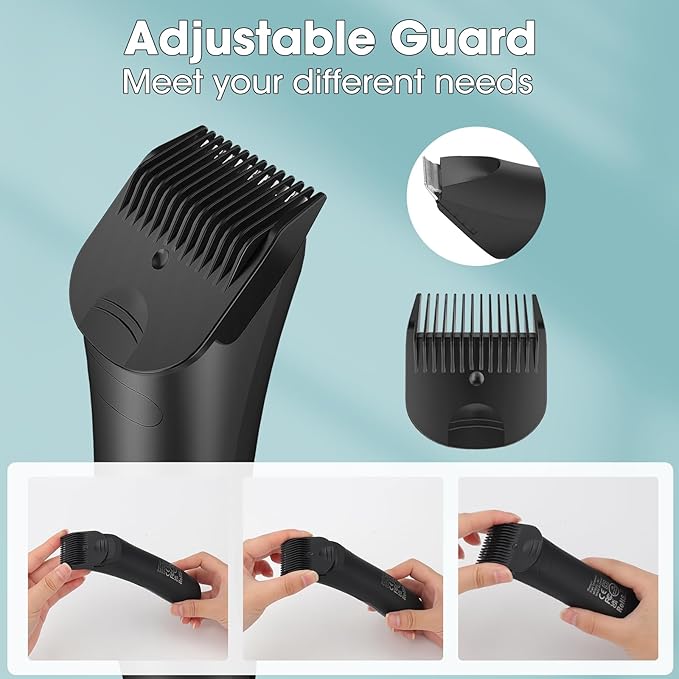 Manscape Body and Ball Trimmer for Men, Pubic Groin Hair Trimmer Ball Shaver Body Groomer Men, Wet/Dry Smooth Shaving, IPX7 Waterproof