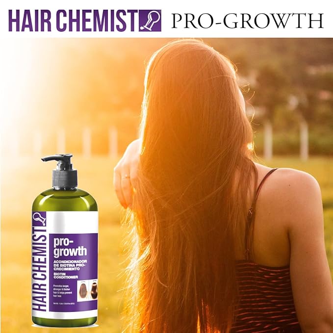 Hair Chemist Pro-Growth Conditioner with Biotin 33.8 oz. - Conditioner for Thinning Hair & Hair Growth