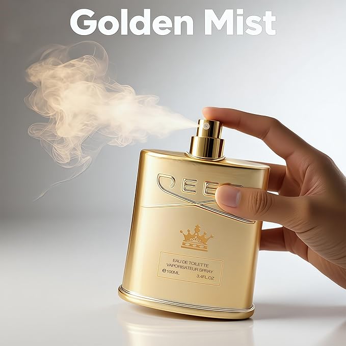 King-D Millesime Long-Lasting Cologne for Men | Lemon, Iris & Amber Scent | Eau de Toilette 100ml Spray | Day to Night Fragrance