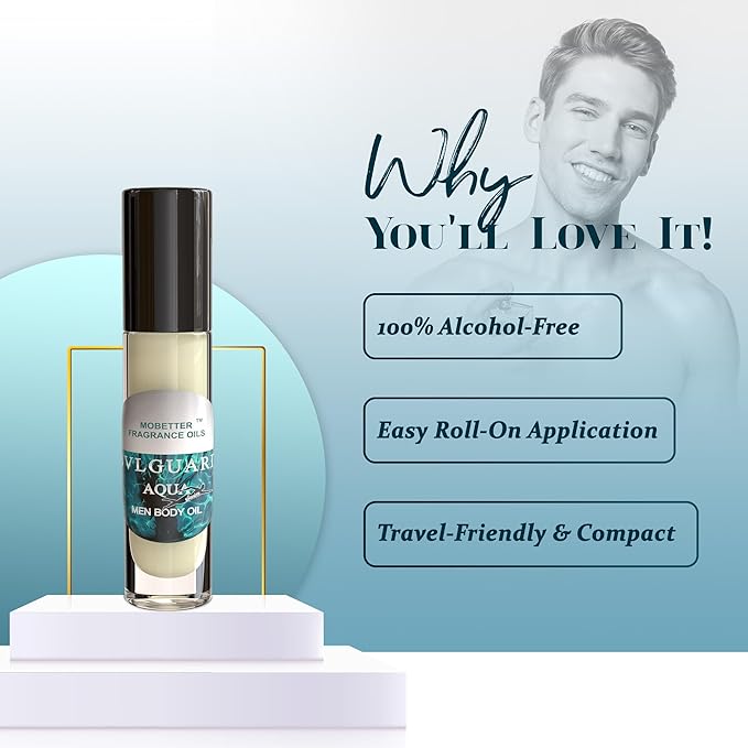 MOBETTER FRAGRANCE OILS Bvlguard Aqua Swim Men Fragrance Body Oil