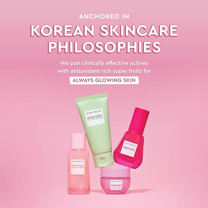 Glow Recipe Plum Plump Hyaluronic Acid Face Cream, Refill - Hydrating, Firming & Plumping Facial Moisturizer for Women & Men - Korean Skin Care with Polyglutamic Peptides for Dry Skin Wrinkles (50ml)