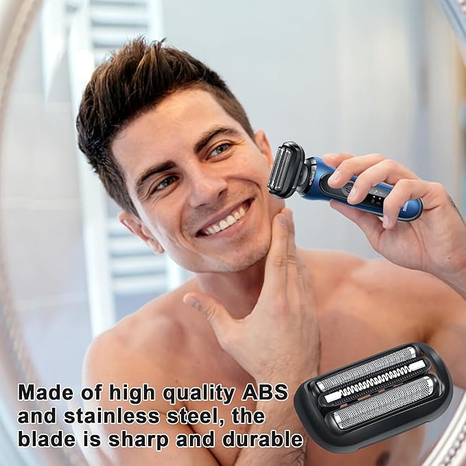 Series 5 Series 6 53B Shaver Replacement Head, S5 S6 Razors Replacement Head, Electric Razor 5020cs 5018s 5035s 5049cs 5050cs 6020s 6040cs 6075cc 6072cc 6090cc
