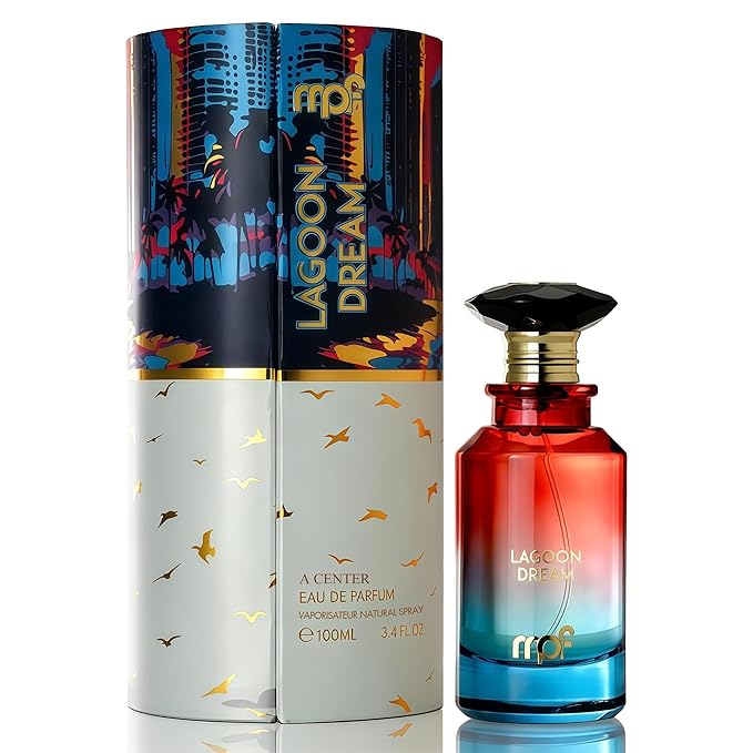 Lagoon Dream Unisex Cologne Eau de Parfum | 100ml Fresh Grapefruit & Neroli | Refined Cedarwood & Musk Fragrance | Long Lasting Unisex Scent Gift for Men and Women