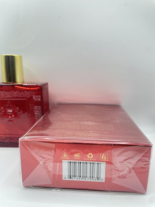 EBC-Collection, VERSATILE RED FLAME Perfume for Men, 3.4oz/100ml