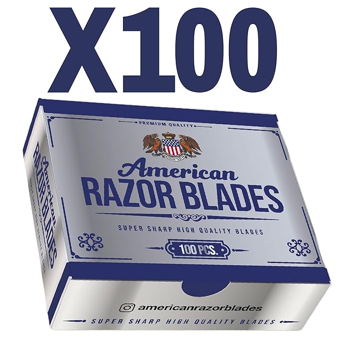 American Razor Blades from The Shave Factory - Single Edge Razor Blades (1)