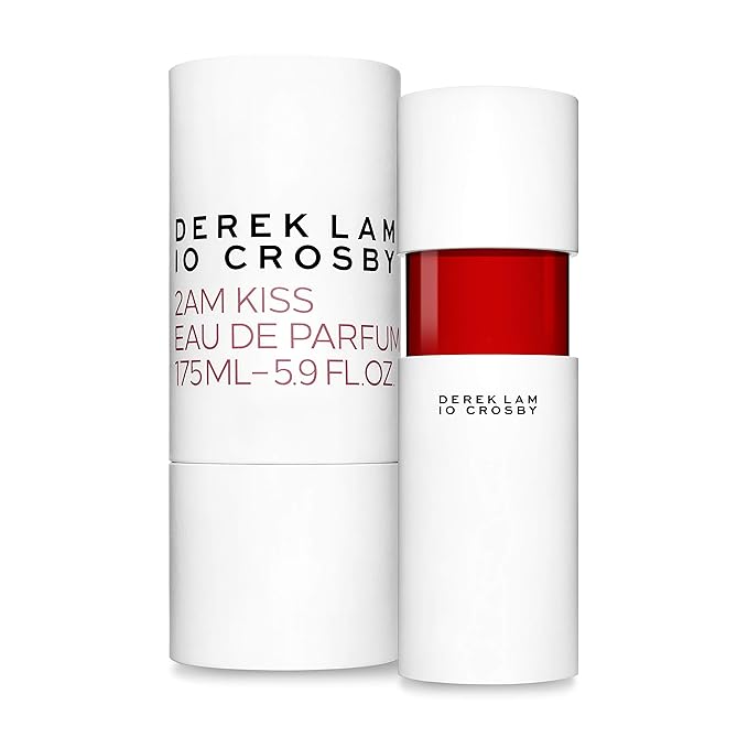 Derek Lam 10 Crosby 2AM Kiss Eau De Parfum, Fragrance Mist for Women, Woody & Amber Scent, Perfume Spray With Sweet Fig, Spicy Cinnamon, Warm Caramel Accords, White, 5.9 Fl Oz