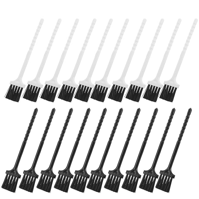 20pcs Electric Razor Cleaning Brushes Long Handle – Narrow Shaver Grooming Brush Set for Men’s Electric Shaver Crevice Cleaning and Hair Removal Accessories for Household Use