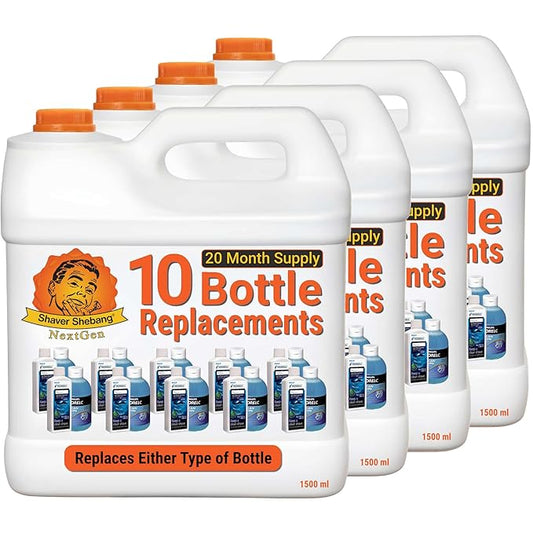 40 Jet Clean HQ200 replacements—80 months of clean shaving NextGen