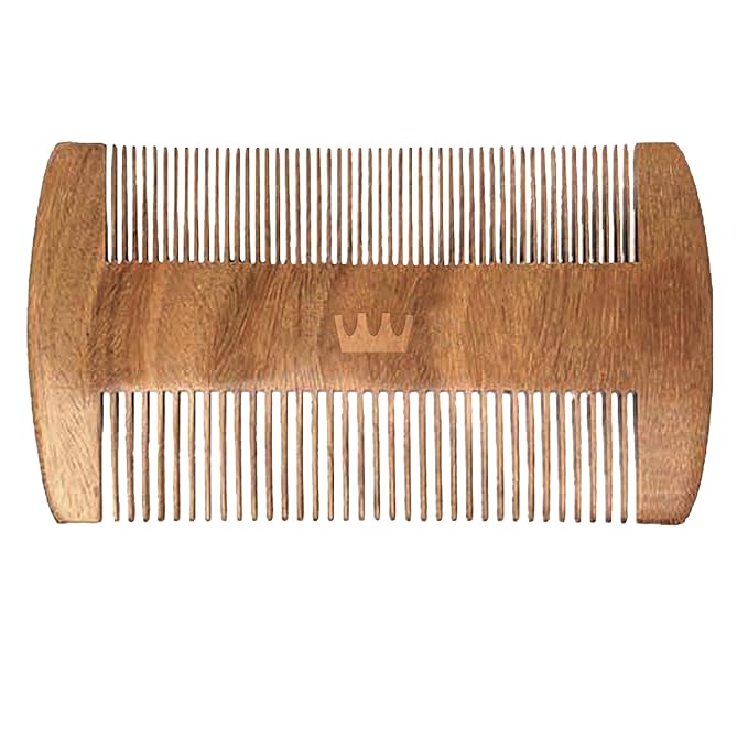 Cremo Beard Accessories, Dual-Sided Beard Comb Made from Verawood - Shape, Style And Groom Any Length Facial Hair