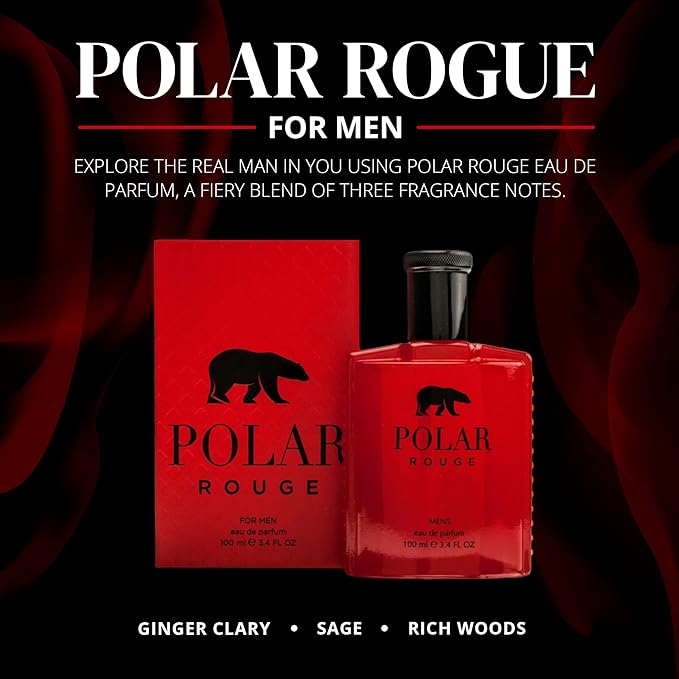 Perfume for Men – INSPIRED by A WORLD RENOWNED MEN'S PERFUME – Cranberry, Grapefruit, Italian Lemon, Warm Woods – Fresh, Spicy, Woody, Long-Lasting – Premium Mens Cologne 3.4 oz