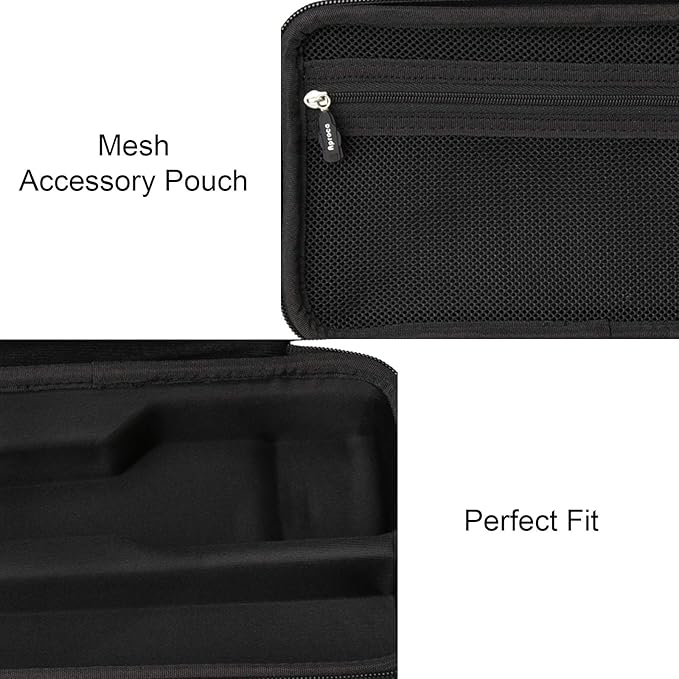 Aproca Case Compatible with Wahl Professional 5 Star Series Magic Clip Cordless Hair Clipper #8148#8504#8545#8509#8451, Portable Storage Bag for Accessories (Black)