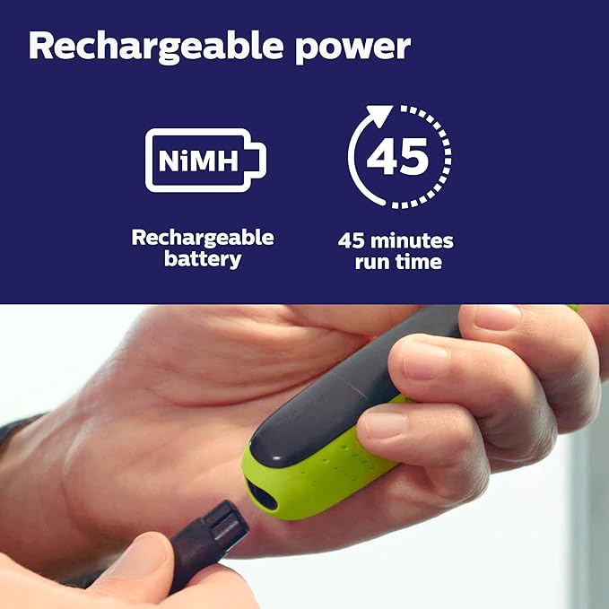 Philips OneBlade Hybrid Electric Trimmer and Shaver, QP2520