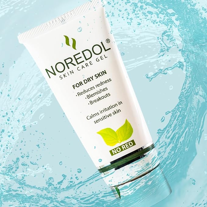 Noredol® Redness Relief Gel | Patented 1,4-Cyclohexanediol Barrier Repair | Soothes Visible Redness, Flushing & Irritation | Dr. Developed for Rosacea-Prone & Sensitive Skin | Fragrance-Free (0.5 oz)
