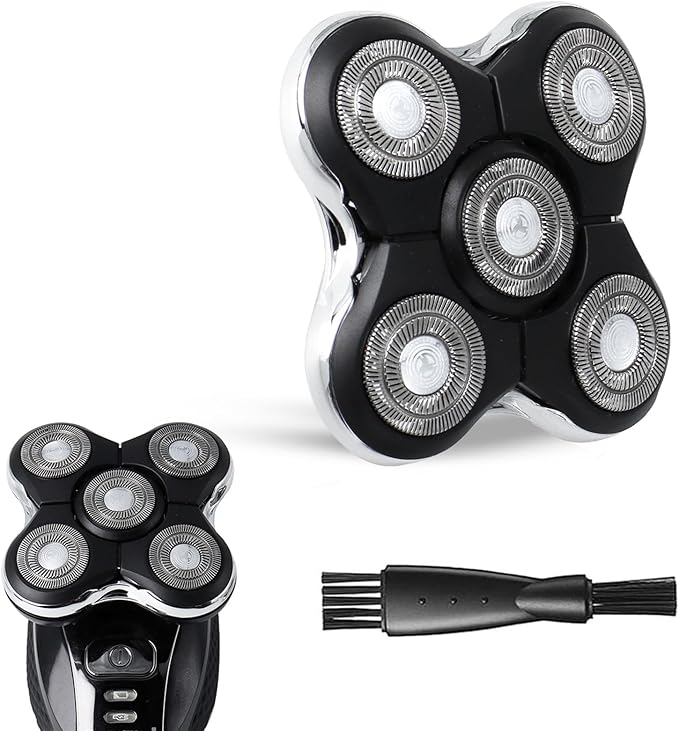 5 Dual Blade Pro Replacement Head for Remington Balder Pro XR7000, Head Shaver Replacement Blade for Close and Smooth Shave, Dry/Wet Use