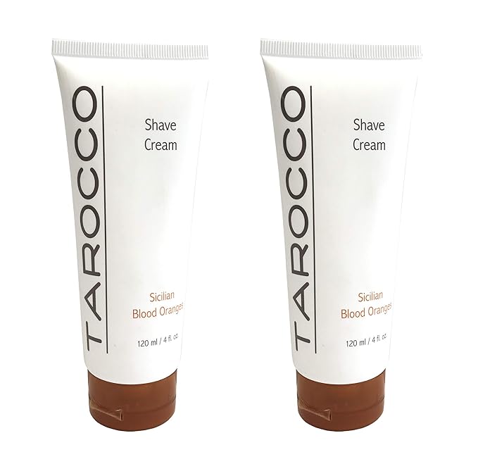 Tarocco Shave Cream - 2 pack 120 ml / 4 fl oz
