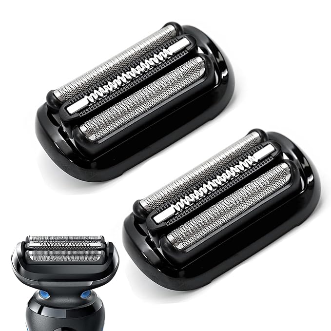 2P Series 5/6 53B Replacement Head Shaver Compatible with Series 5 Shaving Razor Head, Suitable for 5020cs 5018s 5035s 5049cs 5050cs 6020s 6040cs 6075cc.