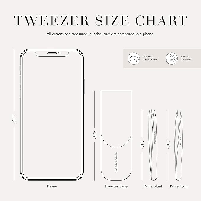 Tweezerman Exclusive Tea Rose Petite Tweezer Set