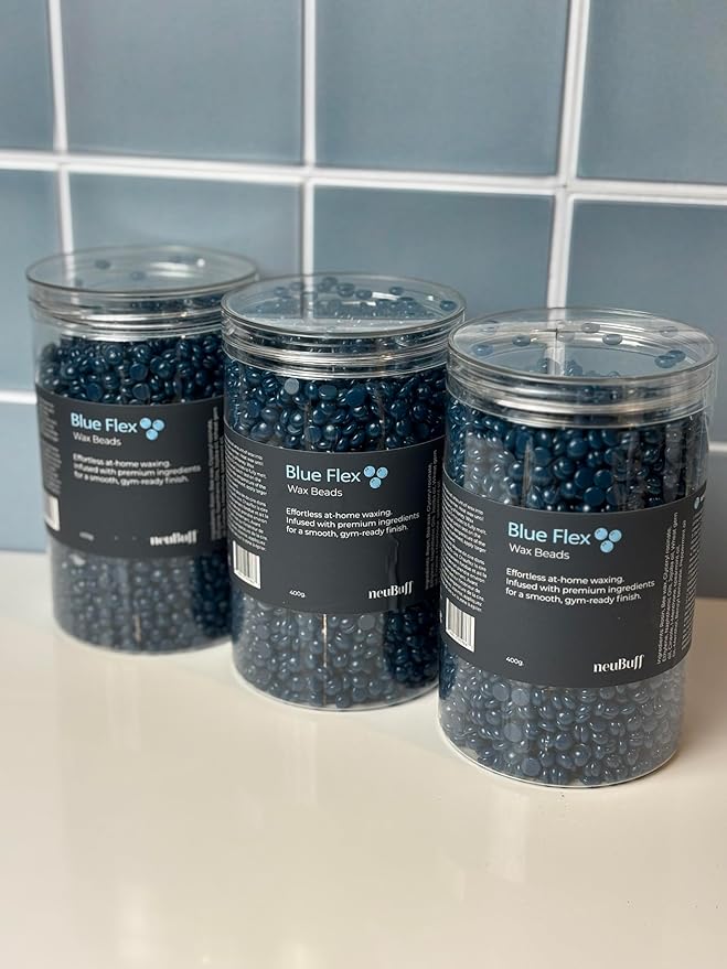 Blue Flex Wax Beads