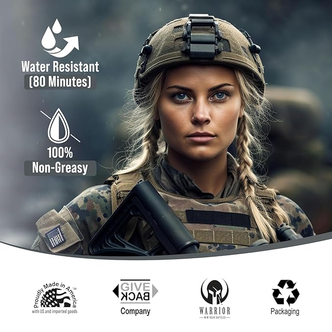 WARRIOR - WIN YOUR BATTLES- SPF 50 Tinted Sunscreen for Face - Zinc & Titanium Tinted Moisturizer with SPF - Water Resistant, Non-Toxic Tinted Sunscreen Lotion for Sensitive Skin - 3 Fl Oz - Pack of 2