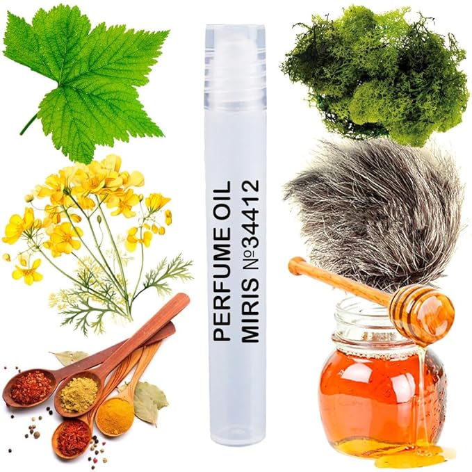 MIRIS No. 34412, Inspired by Magie Noire, Long-Lasting Perfume Oil for Women Roll-On, Rollerball 0.34 Fl Oz / 10 ml