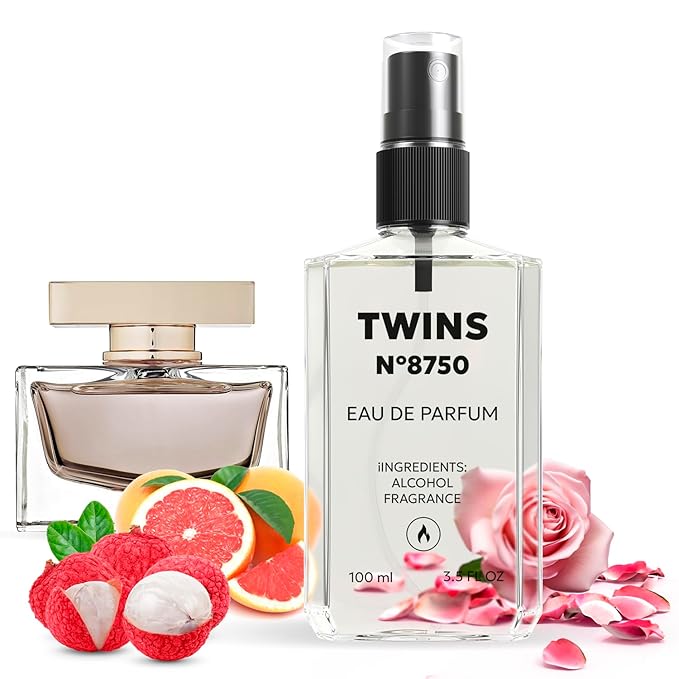 TWINS Impression of Rose The One | Perfume for Women Eau de Parfum | No.8750 | 3.4 Fl Oz / 100 ml