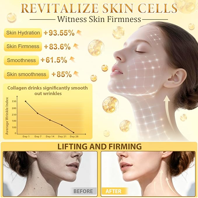 3% Retinol Cream Face Moisturizer, Anti Aging Neck Firming Cream with Collagen, Day & Night Face Cream with Hyaluronic Acid, Lifting & Tightening Wrinkle for Women & Men