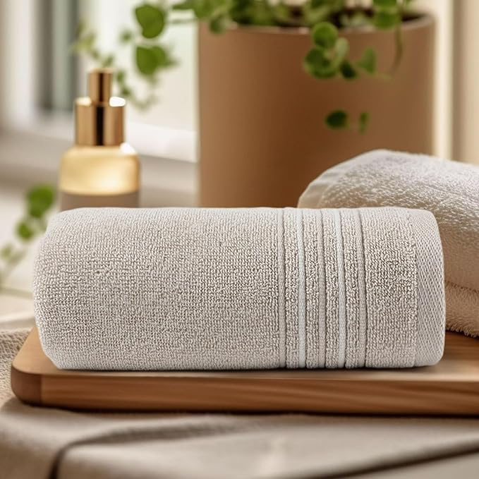Microfiber Face Towels, Soft, Absorbent & Quick-Dry 30x14 Inch Cloths for Bathroom, Gym, Spa, Hotel
