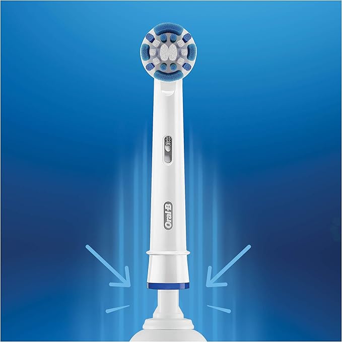 Oral-B Precision Clean Replacement Toothbrush Heads, Pack of 10 – Compatible with Oral-B Electric Toothbrush Handles
