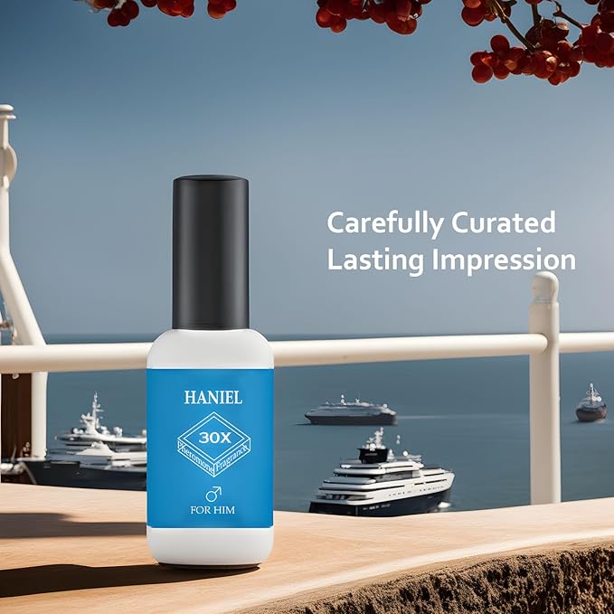 Haniel Pheromone Cologne for Men - Luxury Long-Lasting Mens Pheromone Perfume Spray, Premium Cologne for Confidence & Attraction, Gift for Him, Perfume con Feromonas para Atraer Mujeres