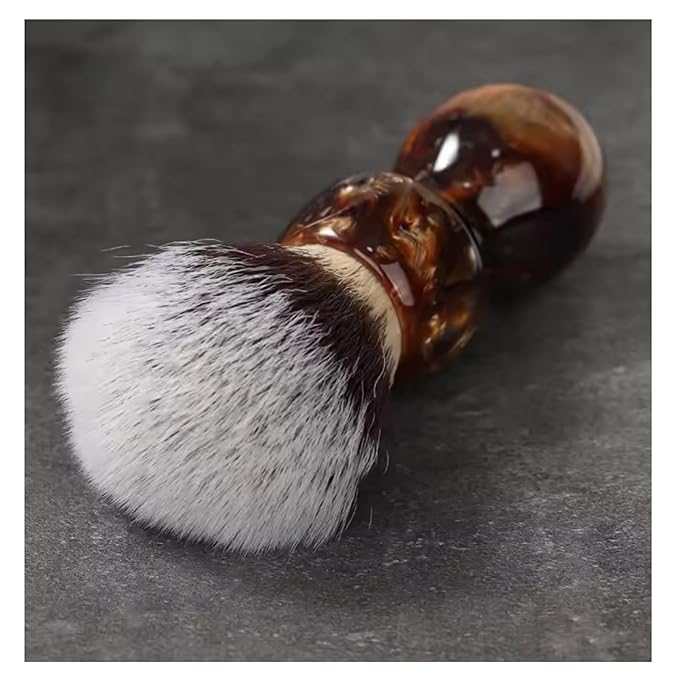 YAQI Caramel Cat's Whisker Synthetic Shaving Brush