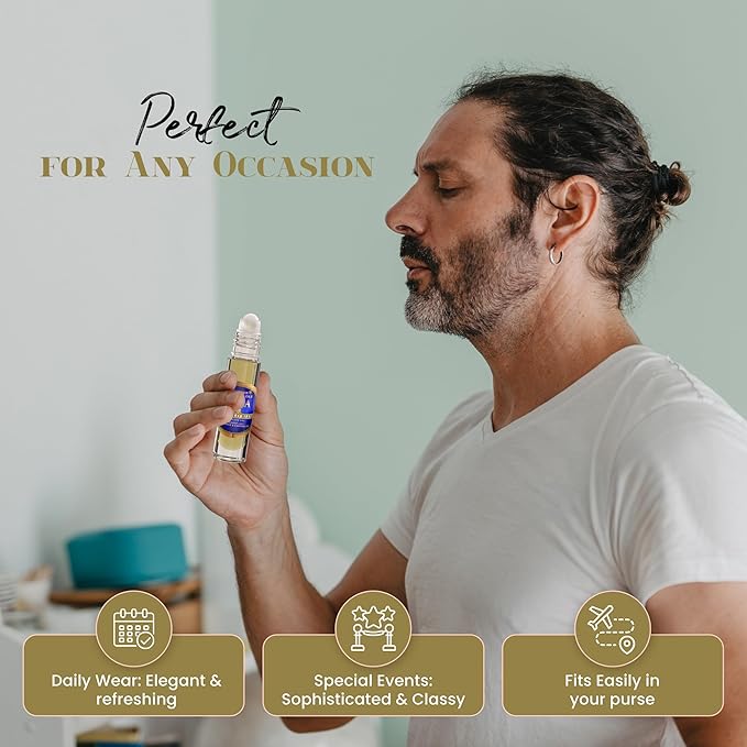 MOBETTER FRAGRANCE OILS Pola Blue Gold Blend Cologne Fragrance Body Oil for Men