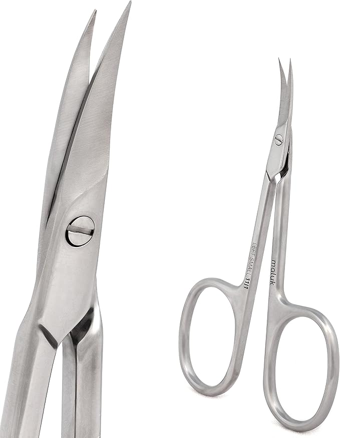 Professional Cuticle Scissors Maluk Left Small