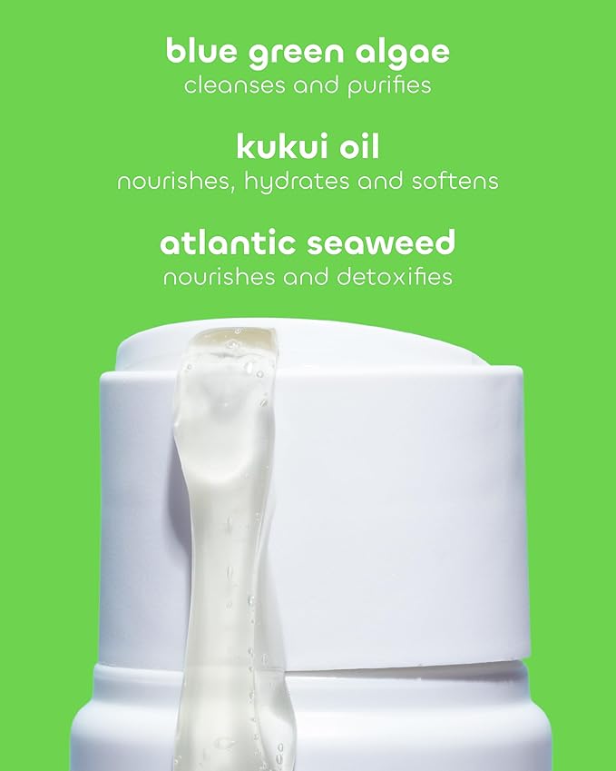 Seaweed Bath Co. Hydrate Body Wash - Eucalyptus Peppermint - Hydrating Lathering Cleanser with Nourishing Natural Ingredients - Vegan, Paraben and Sulfate Free Shower Gel - 12 oz (Pack of 2)