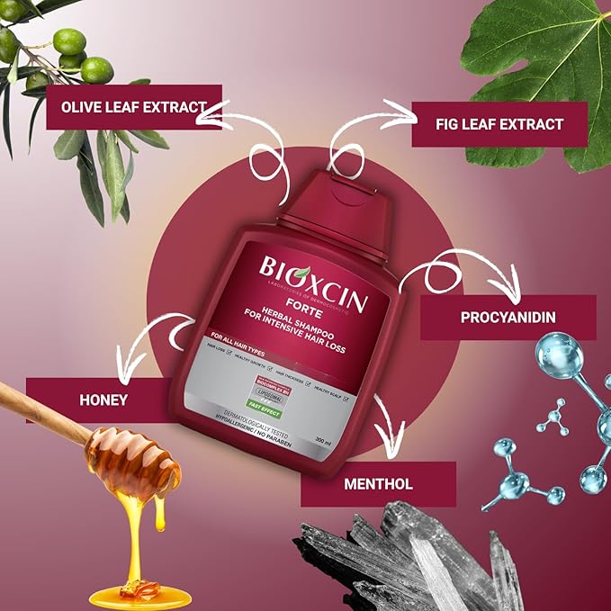 Herbal Shampoo for Hair Loss Strengthening & Nourishing Formula Anti-Dandruff Scalp Revitalizing Care Deep Moisturizing & Repairing Natural Botanical Extracts for Healthy, Thicker Hair