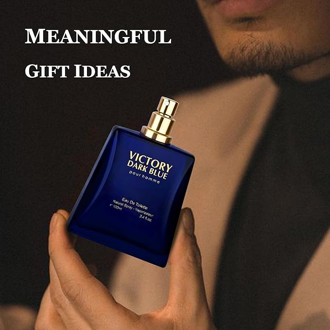 Cologne for Men Set (100ml x 4PCS Variety Pack), VDBlue, bluesky4m, InvictGun, King4m, Long Lasting Perfume for Men All Day Use