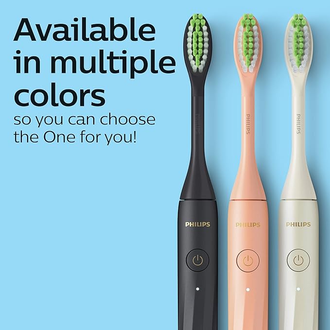 Philips Sonicare One by Sonicare Rechargeable Toothbrush, Shimmer, HY1200/25