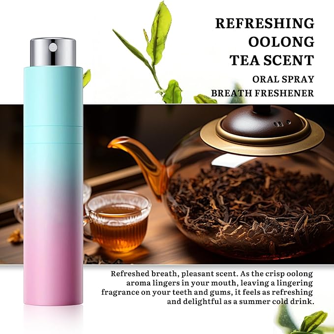 3PCS Fresh Breath Freshener Mouth Spray,Various Flavors Dry Mouth Freshener Spray,Portable Bad Breath Spray Fresheners,Refreshing Travel Size Oral Spray for Adults Oral Care