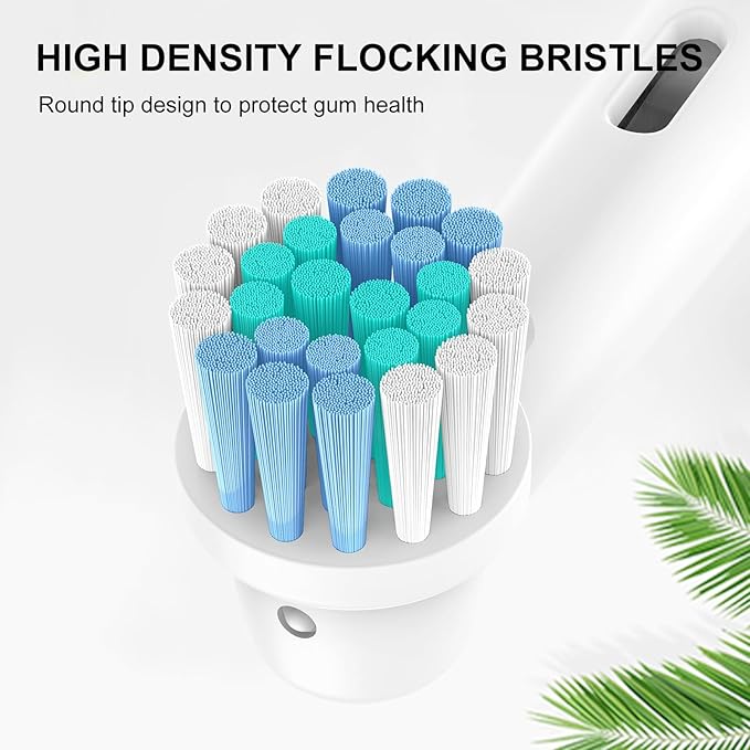 Toothbrush Heads for Oral B, 12 Pack Professional Electric Toothbrush Replacement Heads Medium Soft Dupont Bristles Replacement Toothbrush Heads Precision Clean Brush Heads Refills