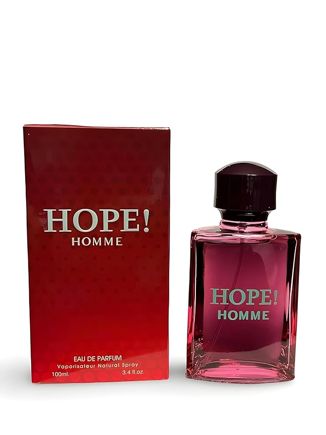 Bexter Hope Homme Eau De Parfum Spray for Men – 100 ml – Spicy Floral, Warm Woody, Long-Lasting Fragrance