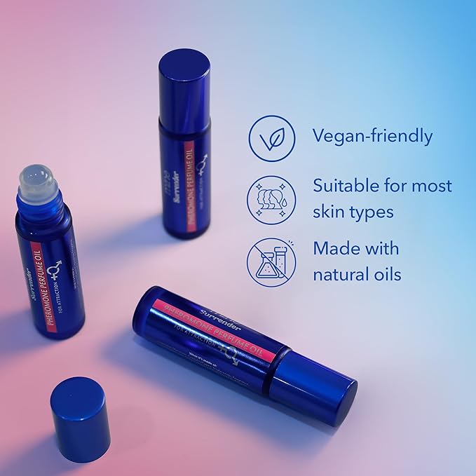 Mine Pheromones Perfumes for Women, Long Lasting, Travel Size Roll On Oil - 0.33 fl.oz (10ml)