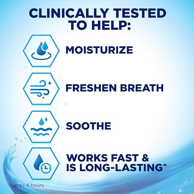 Biotene OralBalance Moisturizing Gel, Alcohol Free Gel and Dry Mouth Gel, Flavor Free - 1.5 oz