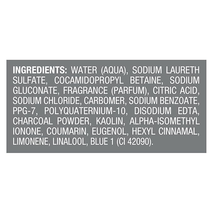 DOVE MEN + CARE Shampoo 1 count Charcoal + Clay for Real Hair that Powers Up Hair Strength, with Deep Purifying Benefits, 28 Fl oz