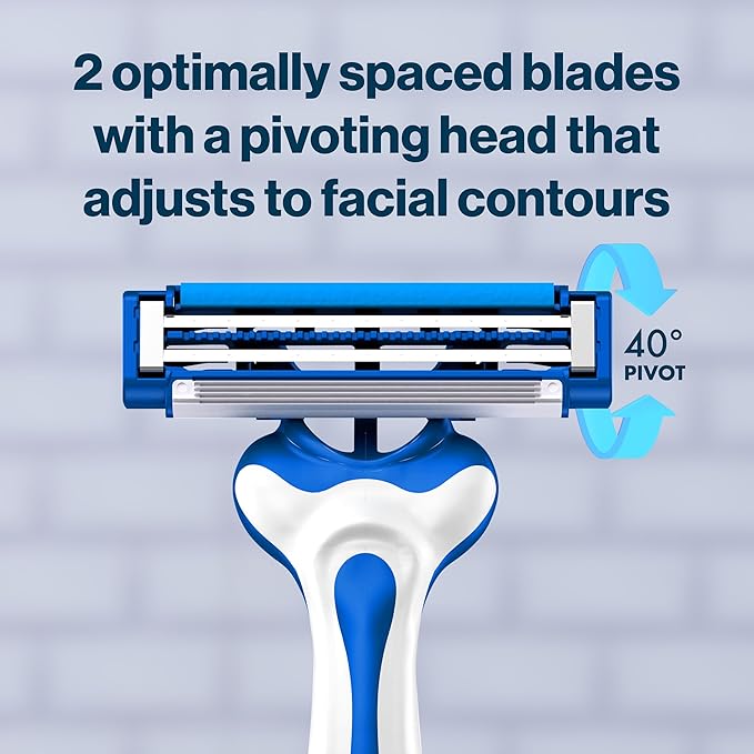 Gillette SkinGuard Razors for Men, Gillette Razor, 4 Count