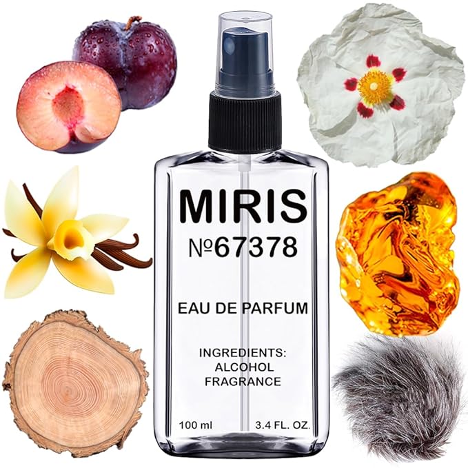 MIRIS No. 67378, Inspired by Vanille Antique, Long-Lasting Unisex Eau de Parfum for Women & Men, Spray 3.4 Fl Oz / 100 ml