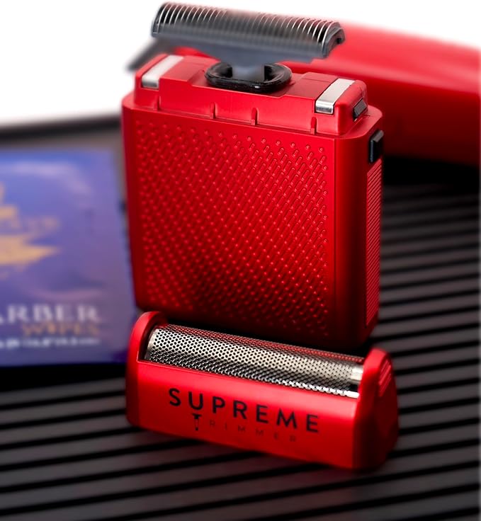 Supreme Trimmer Solo Single Foil Shaver for Pocket | 150 Min Runtime Cordless use, Powerful USB-C Mini Travel Razor for Professional & Home use | STF101